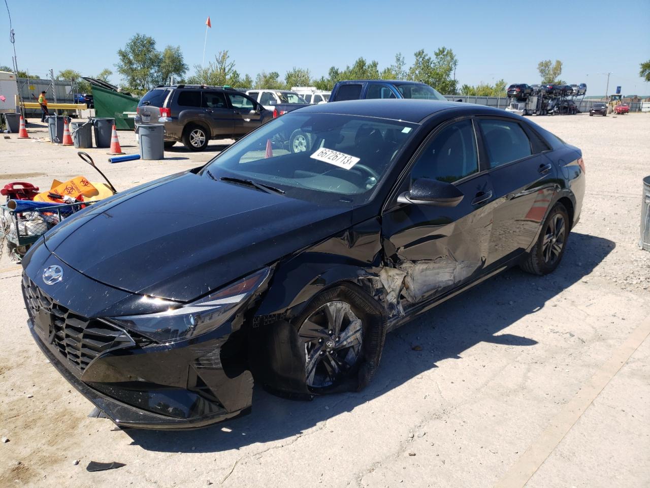 2023 HYUNDAI ELANTRA SEL VIN:KMHLM4AG2PU554532