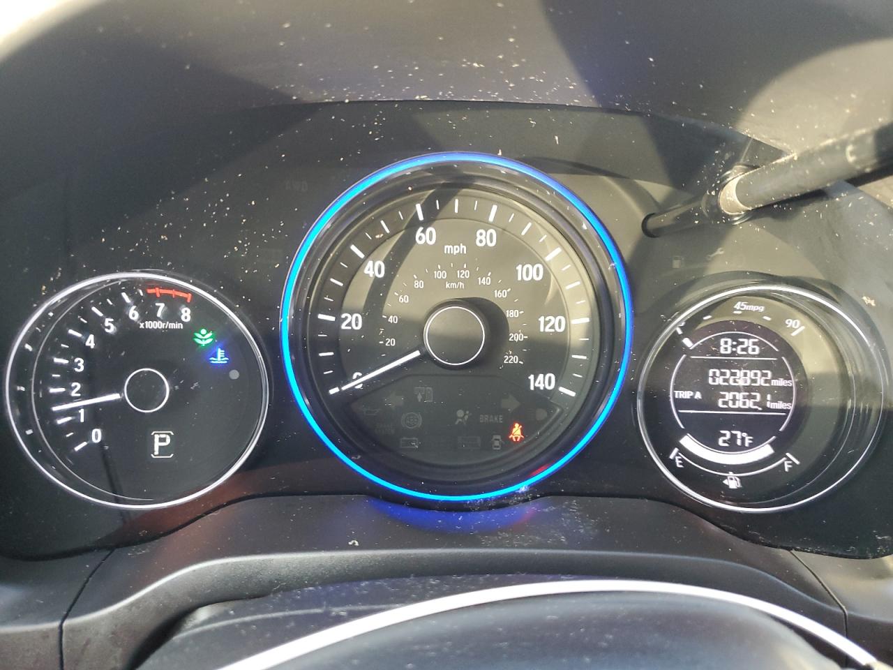 2022 HONDA HR-V LX VIN:3CZRU6H3XNM736343