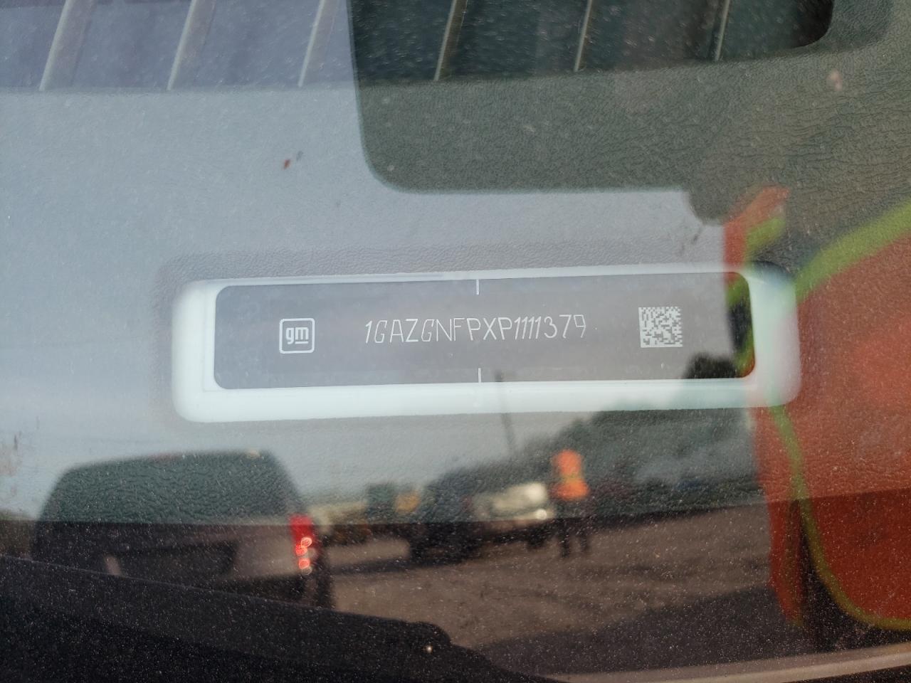 2023 CHEVROLET EXPRESS G3500 LS VIN:1GAZGNFPXP1111379