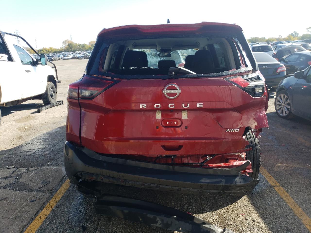 2022 NISSAN ROGUE S VIN:5N1BT3AB9NC714034