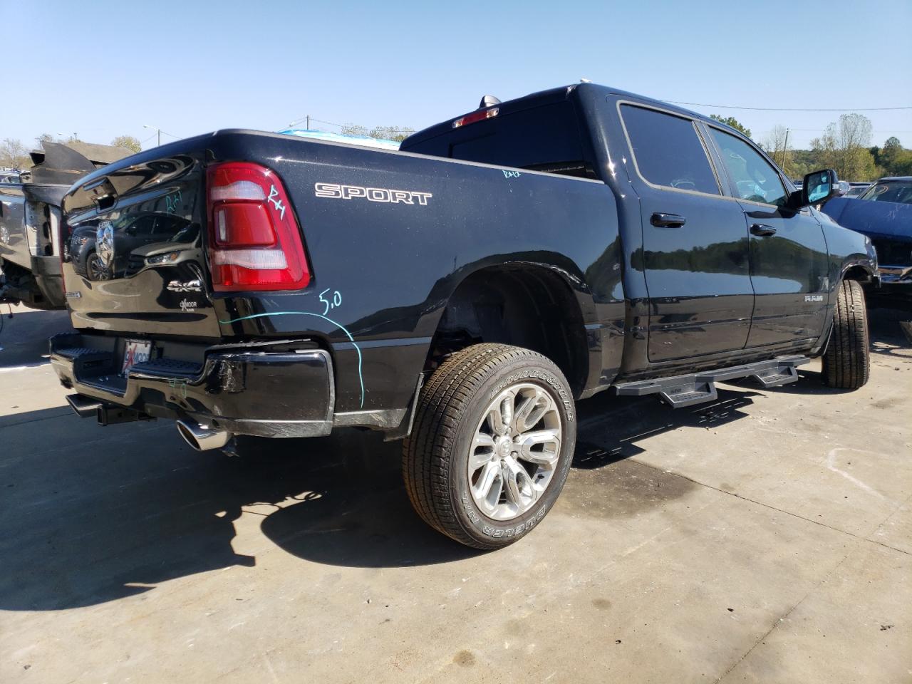 2023 RAM 1500 LARAMIE VIN:1C6SRFJT0PN616845