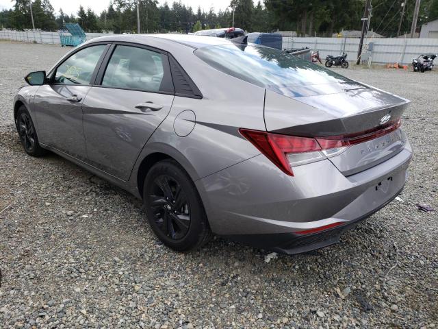 2021 HYUNDAI ELANTRA BLUE VIN: KMHLM4***********