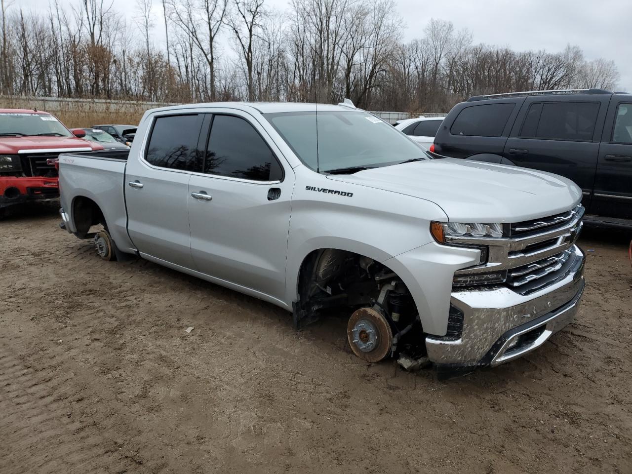2022 CHEVROLET SILVERADO LTD K1500 LTZ VIN:1GCUYGED3NZ170628