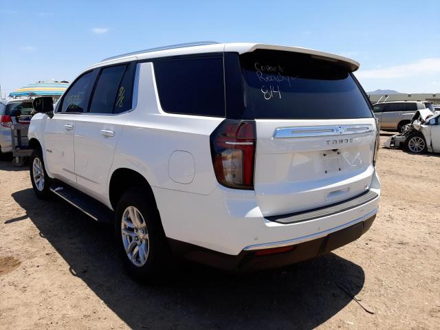 2021 CHEVROLET TAHOE K1500 LT VIN: 1GNSKNKD6MR274005