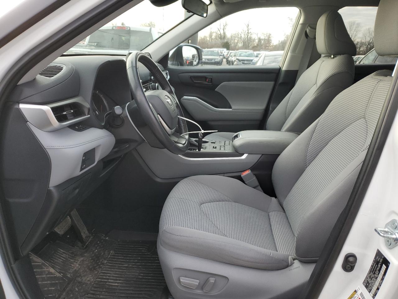 2022 TOYOTA HIGHLANDER L VIN:5TDBZRBH3NS163011