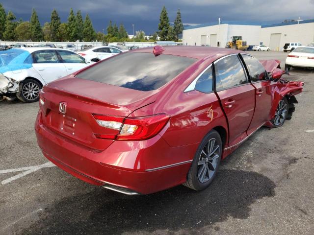 2021 HONDA ACCORD EXL VIN: 1HGCV1F50MA107235