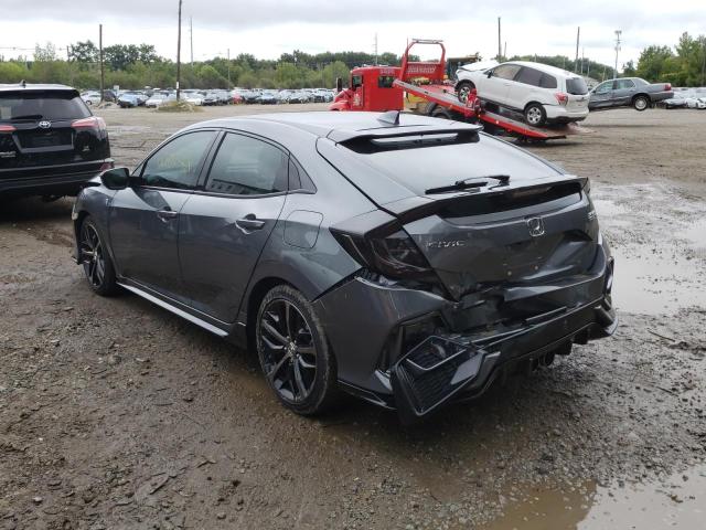 2021 HONDA CIVIC SPORT TOURING VIN: SHHFK7H91MU400140