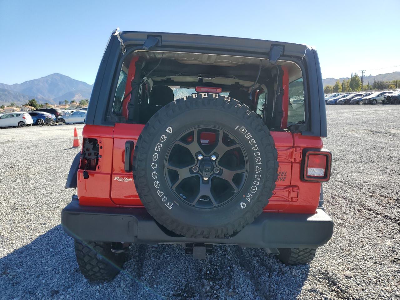 2022 JEEP WRANGLER SPORT VIN:1C4GJXAN5NW140838