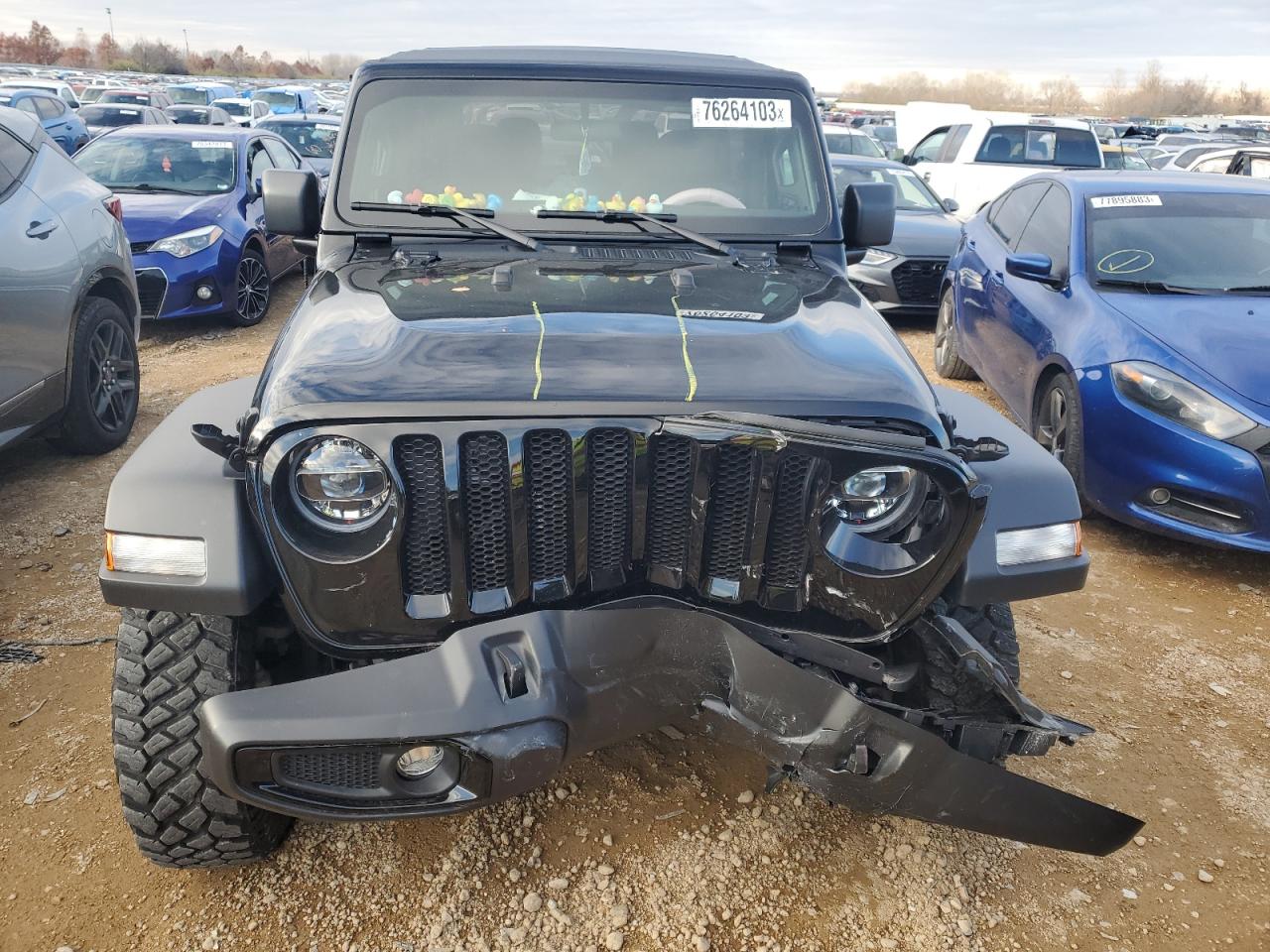 2022 JEEP WRANGLER SPORT VIN:1C4GJXAG3NW230684