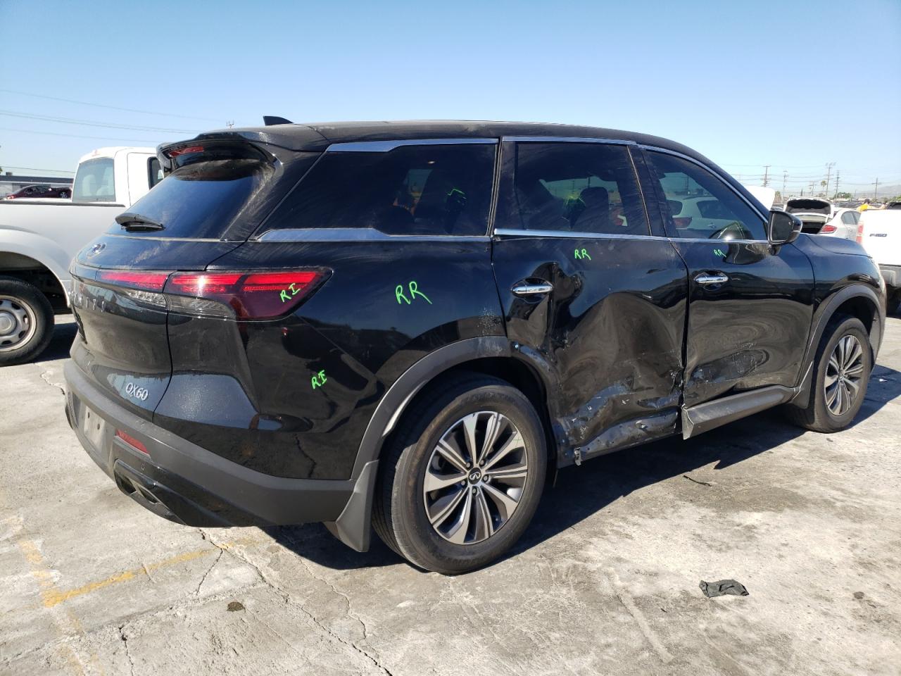 2022 INFINITI QX60 PURE VIN:5N1DL1ER1NC331774