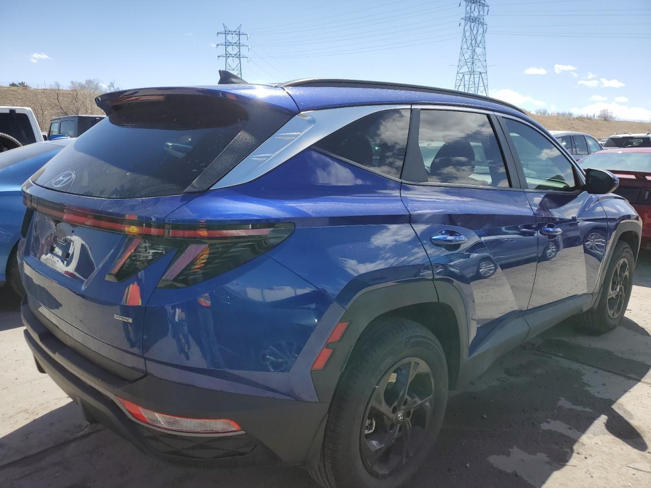2022 HYUNDAI TUCSON SEL VIN:5NMJBCAE1NH121119
