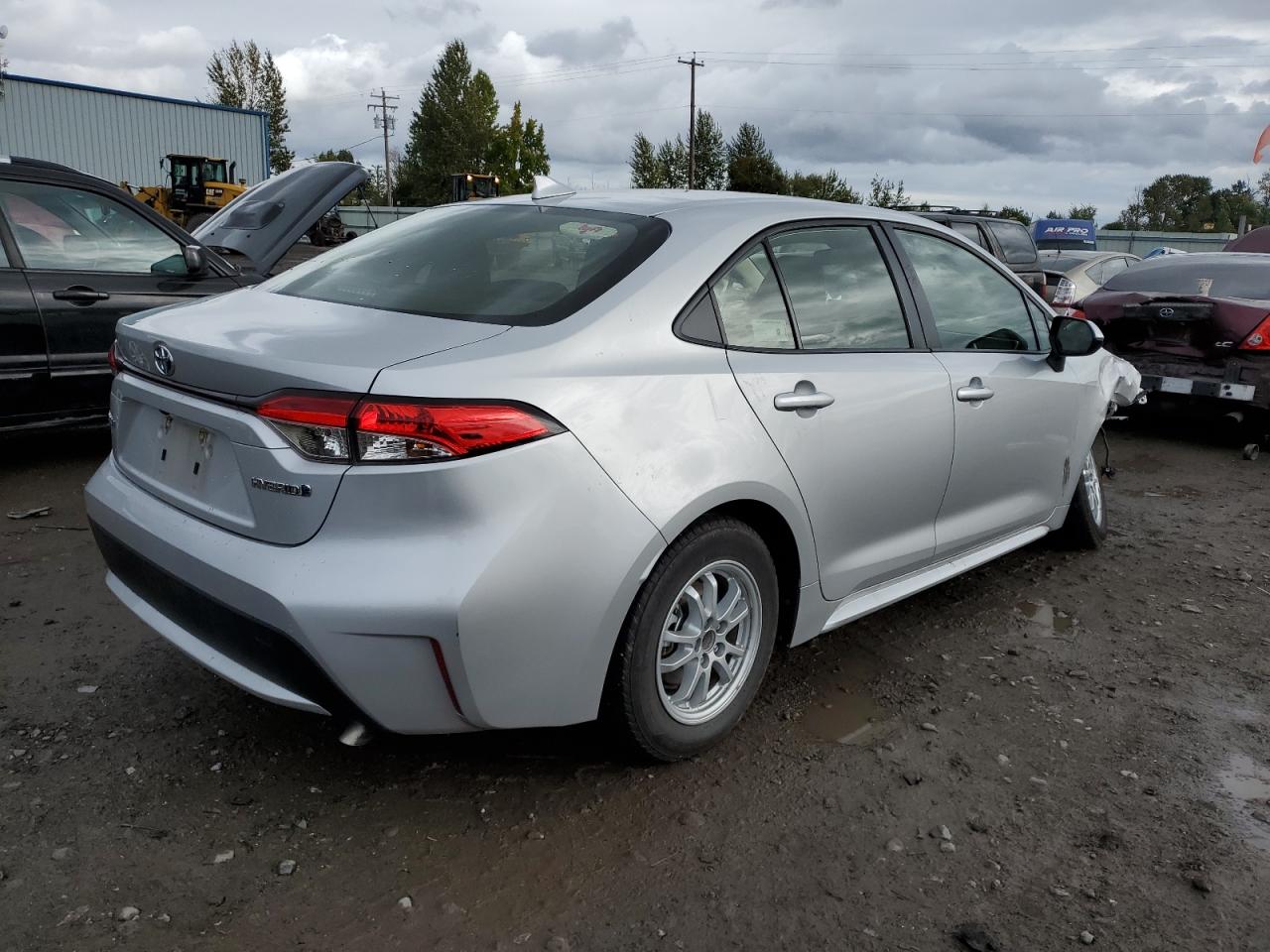 2022 TOYOTA COROLLA LE VIN:JTDEAMDE5NJ043072