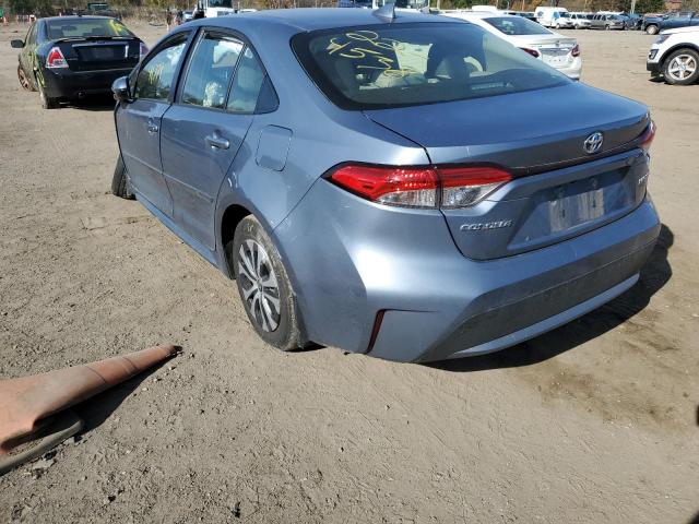 2021 TOYOTA COROLLA LE VIN: JTDEAMDEXMJ023222