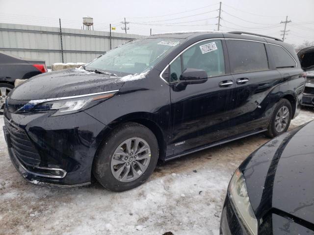 2021 TOYOTA SIENNA XLE VIN: 5TDJRKEC1MS008300