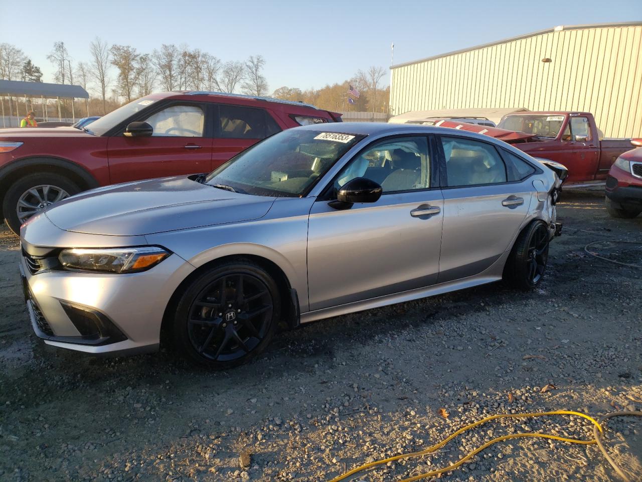 2022 HONDA CIVIC SPORT VIN:2HGFE2F59NH559884