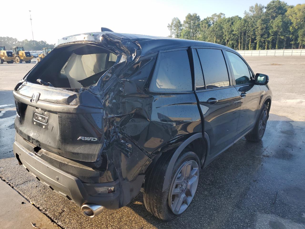 2022 HONDA PASSPORT EXL VIN:5FNYF8H58NB018111