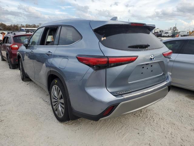 2021 TOYOTA HIGHLANDER HYBRID PLATINUM VIN: 5TDEBRCH2MS065618