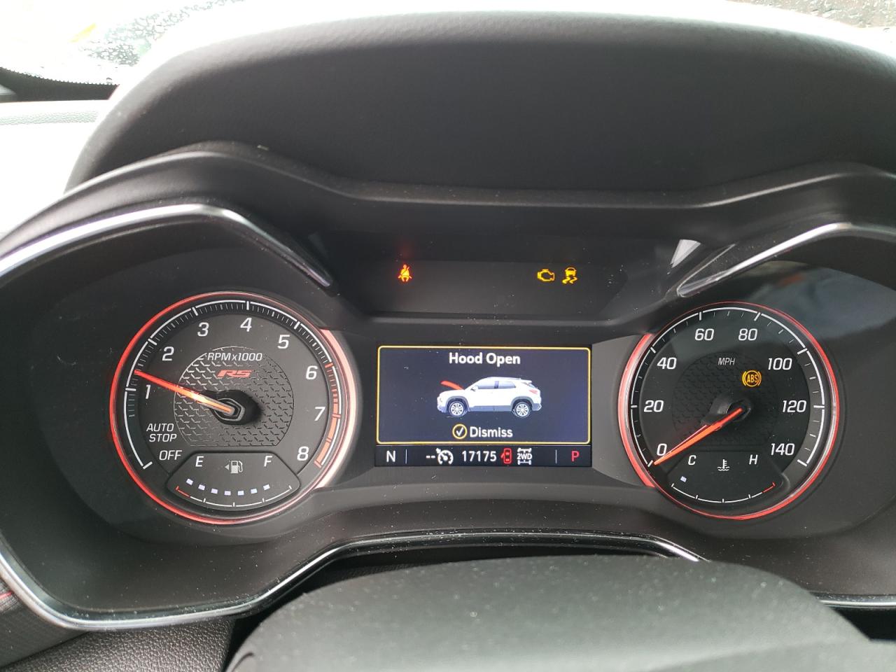 2022 CHEVROLET TRAILBLAZER RS VIN:KL79MUSL1NB013651