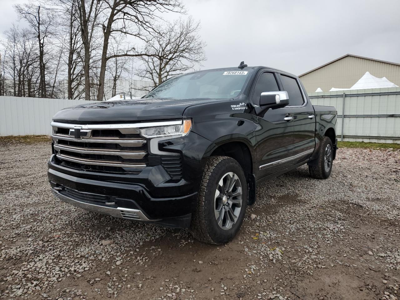 2022 CHEVROLET SILVERADO K1500 HIGH COUNTRY VIN:1GCUDJEL9NZ517878