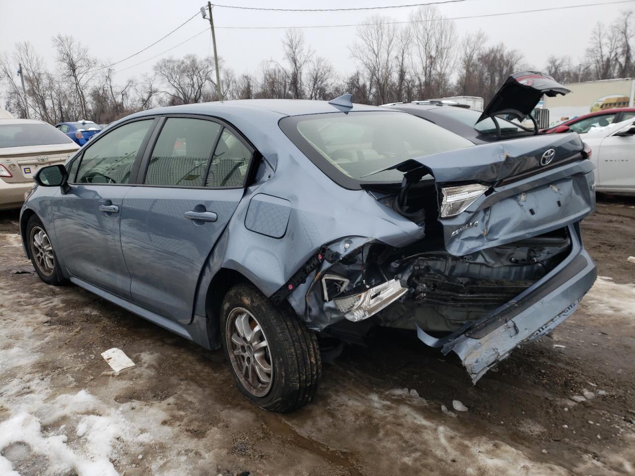 2022 TOYOTA COROLLA LE VIN:JTDEAMDE6N3001983