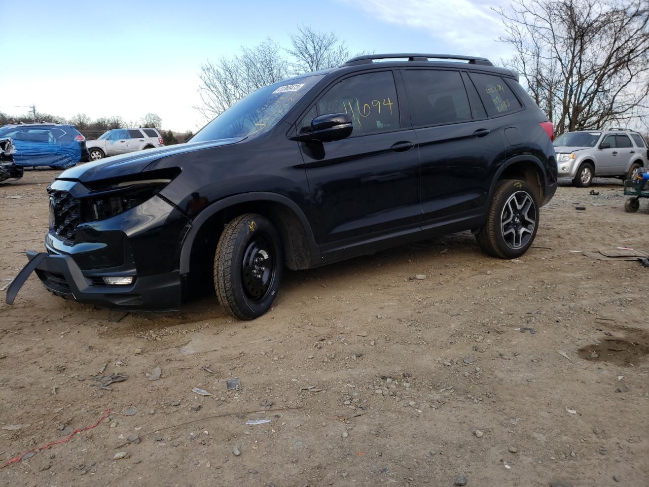2022 HONDA PASSPORT ELITE VIN:5FNYF8H08NB014788