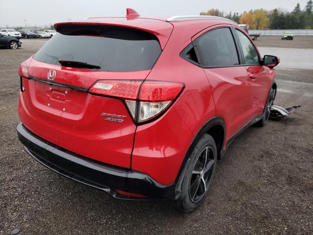 2021 HONDA HR-V SPORT VIN: 3CZRU6H22MM100862