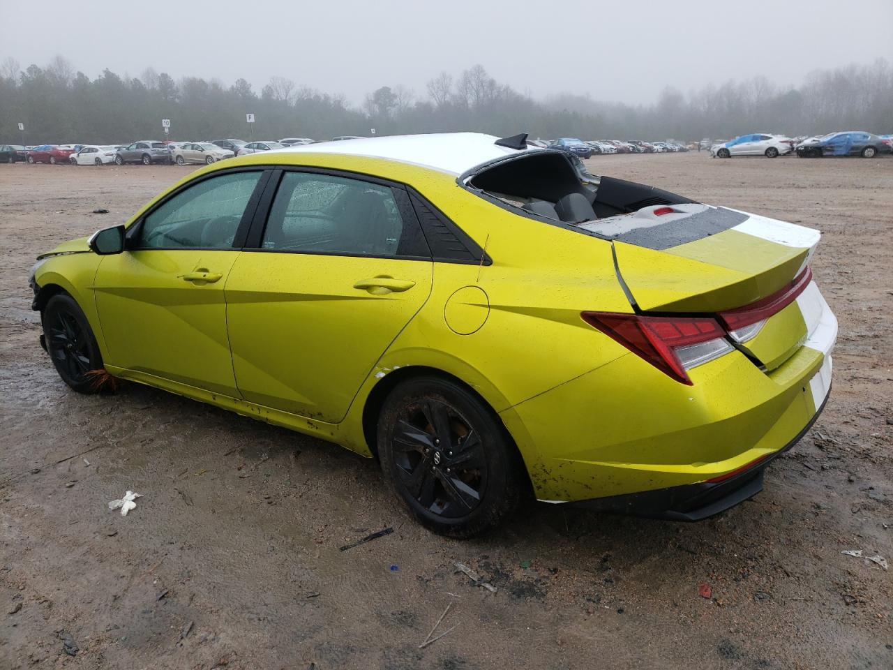 2022 HYUNDAI ELANTRA BLUE VIN:KMHLM4AJ4NU023051