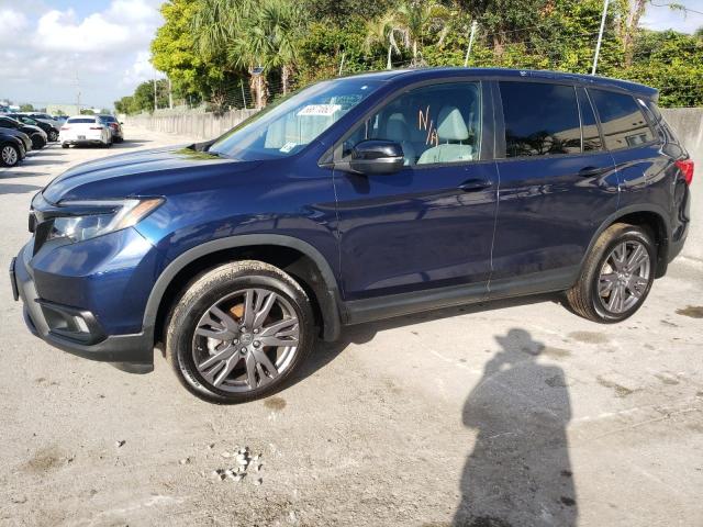 2021 HONDA PASSPORT EXL VIN: 5FNYF8H55MB014211