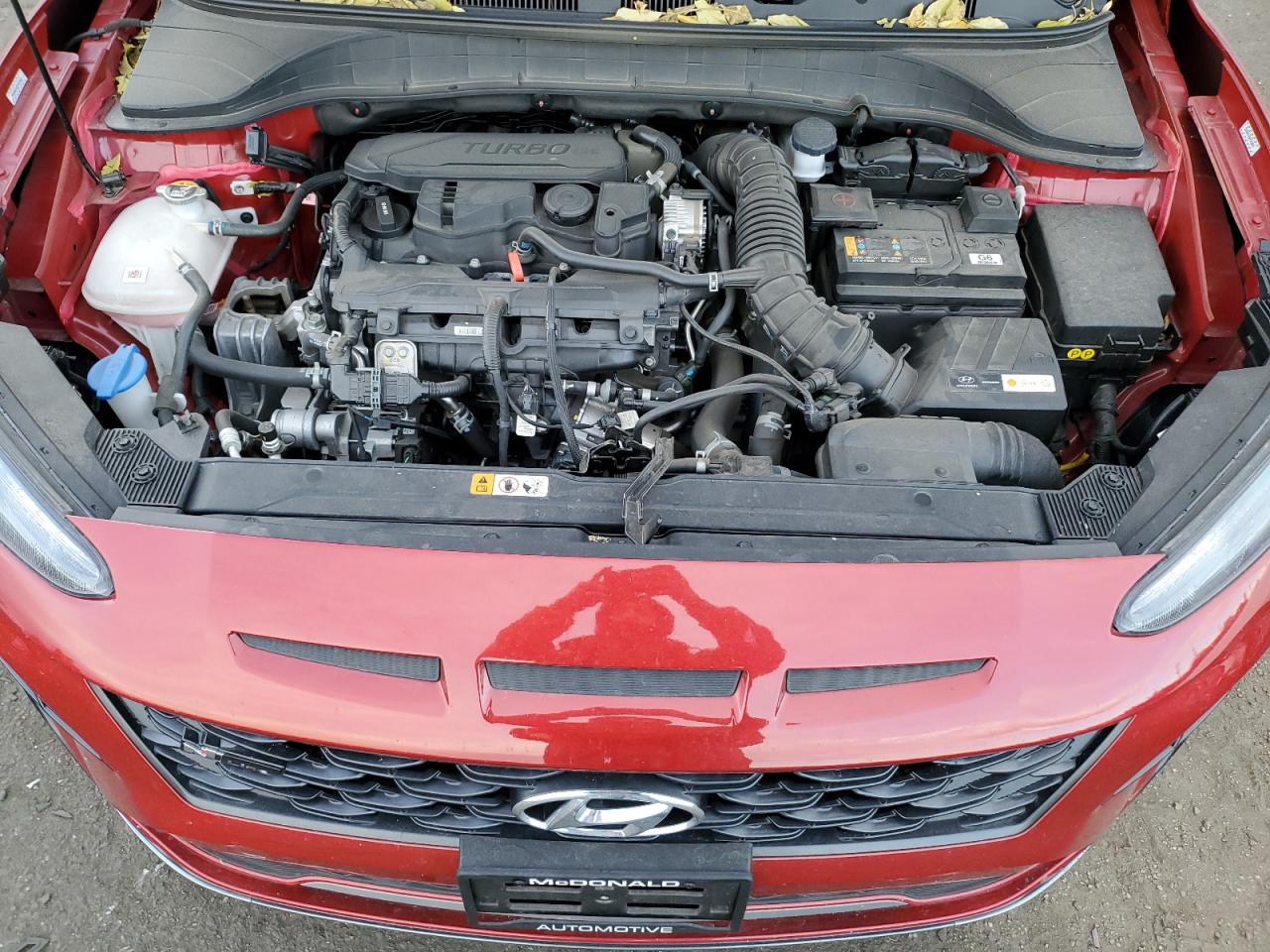 2022 HYUNDAI KONA N LINE VIN:KM8K3CA35NU908465