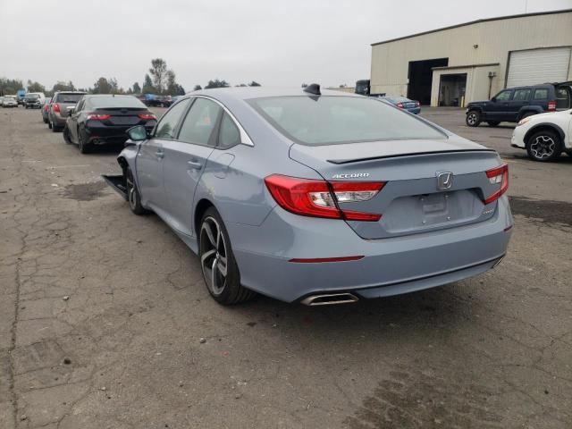 2021 HONDA ACCORD SPORT VIN: 1HGCV1F33MA100150