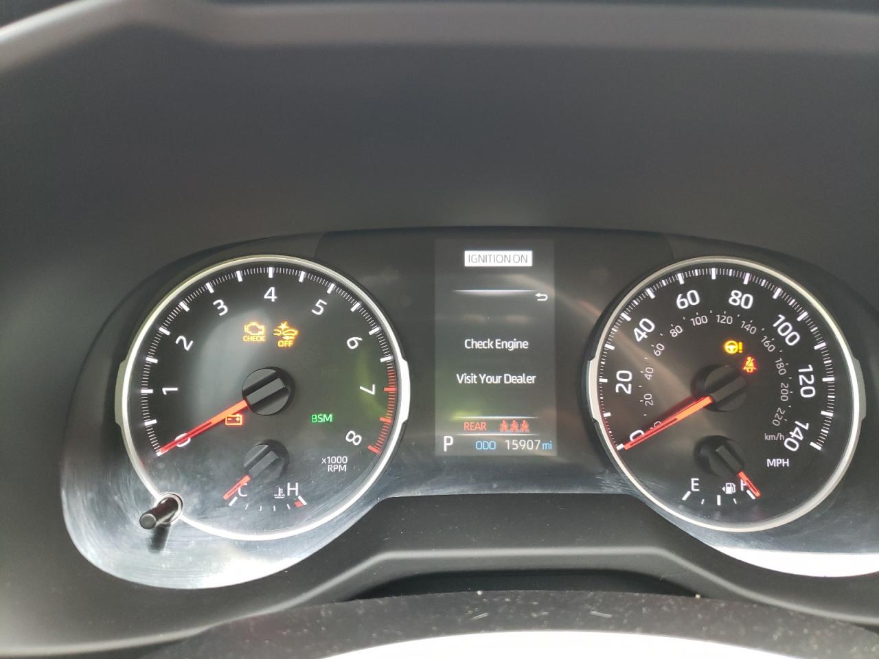 2022 TOYOTA RAV4 XLE VIN:2T3W1RFV2NC175501