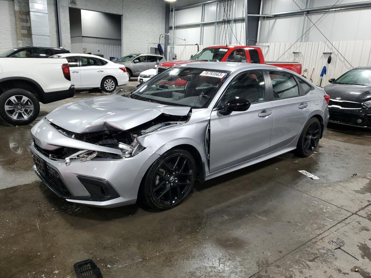 2022 HONDA CIVIC SPORT VIN:2HGFE2F53NH531966