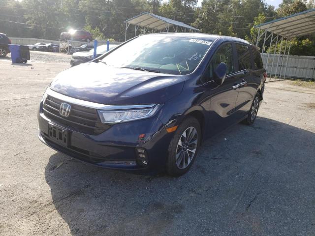 2021 HONDA ODYSSEY EXL VIN: 5FNRL6H72MB007722