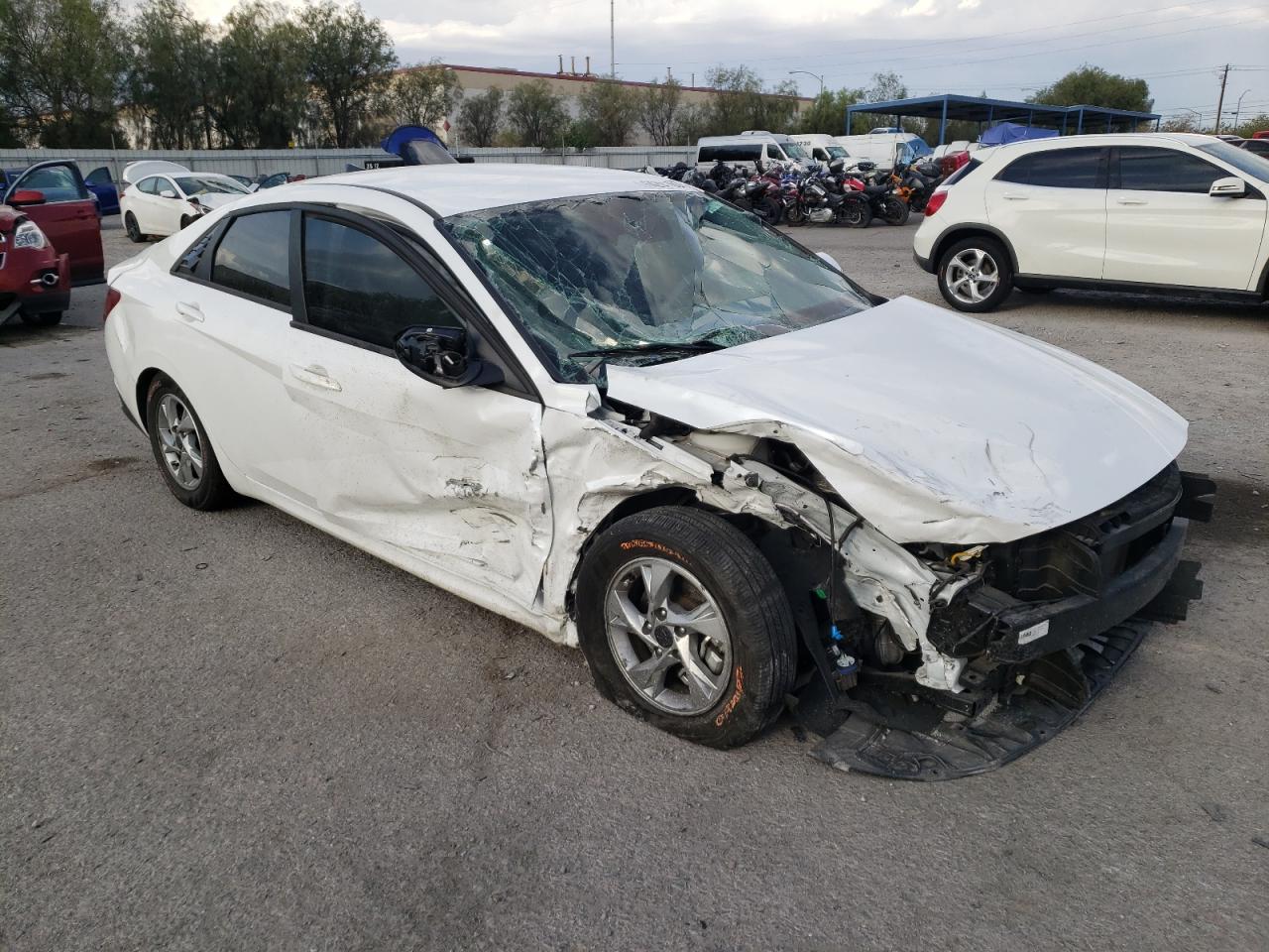 2022 HYUNDAI ELANTRA SE VIN:5NPLL4AG7NH053294