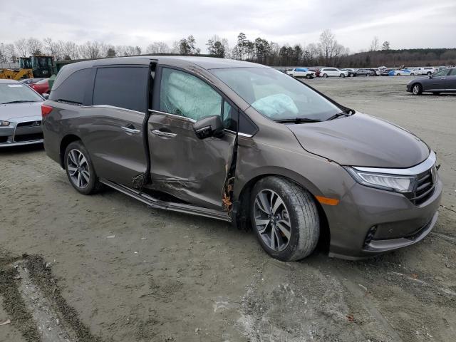 2021 HONDA ODYSSEY TOURING VIN: 5FNRL6H83MB010489