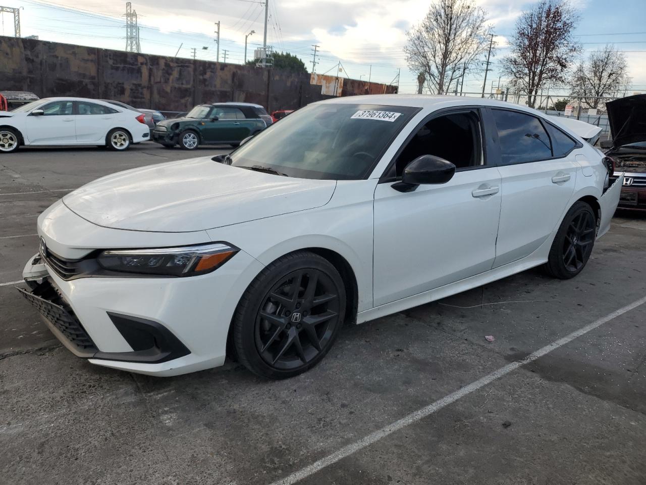 2022 HONDA CIVIC SPORT VIN:2HGFE2F55NH534996