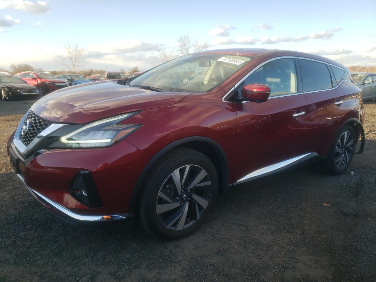 2022 NISSAN MURANO SL VIN:5N1AZ2CS0NC115444