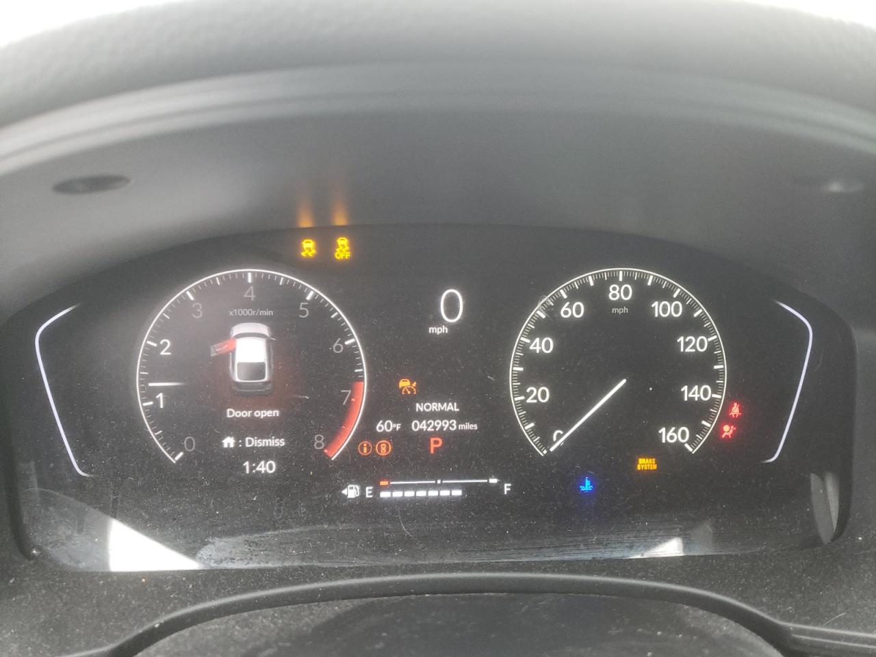2022 HONDA CIVIC SPORT VIN:19XFL2H8XNE001002