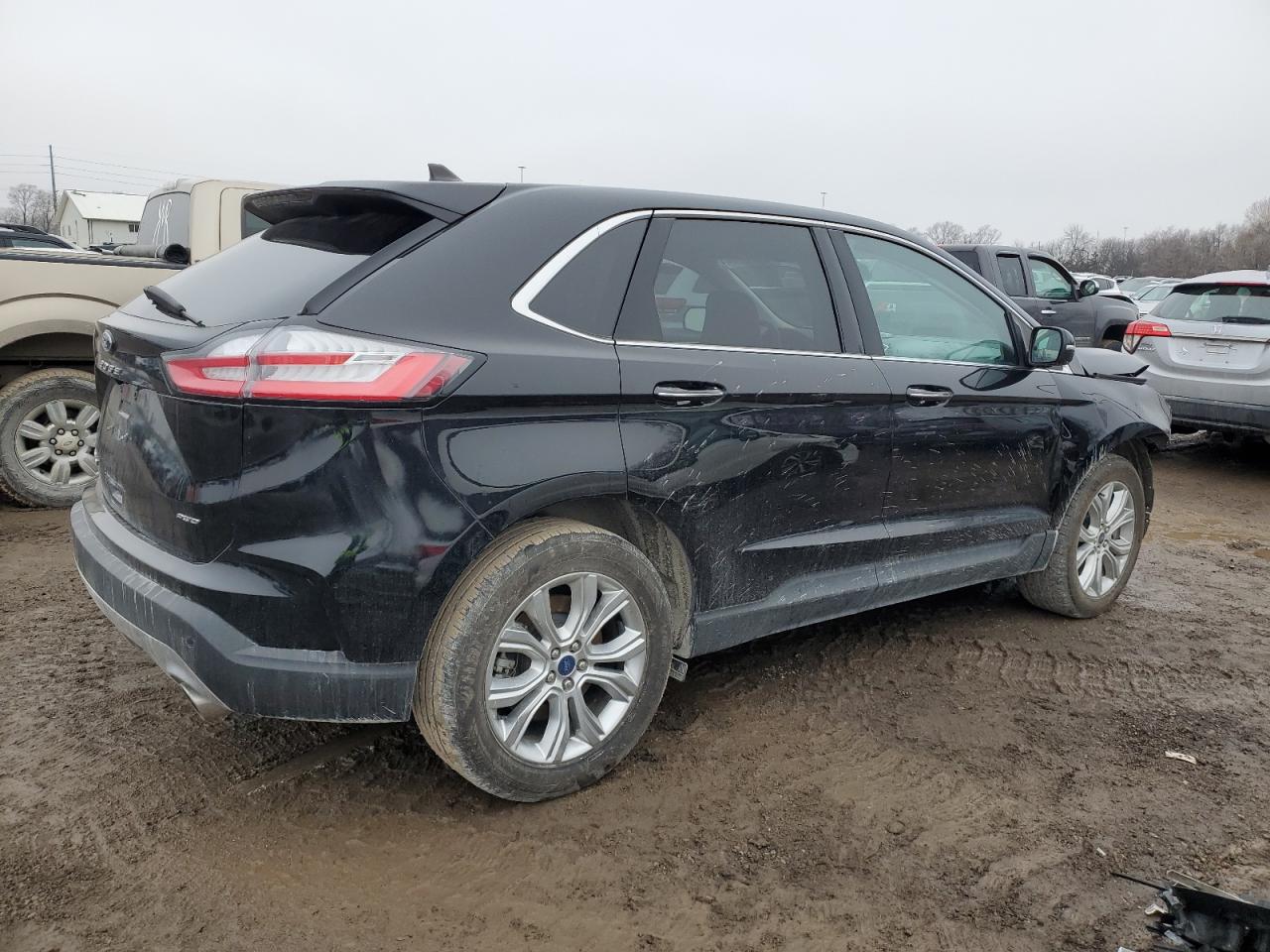 2022 FORD EDGE TITANIUM VIN:2FMPK4K96NBA55792