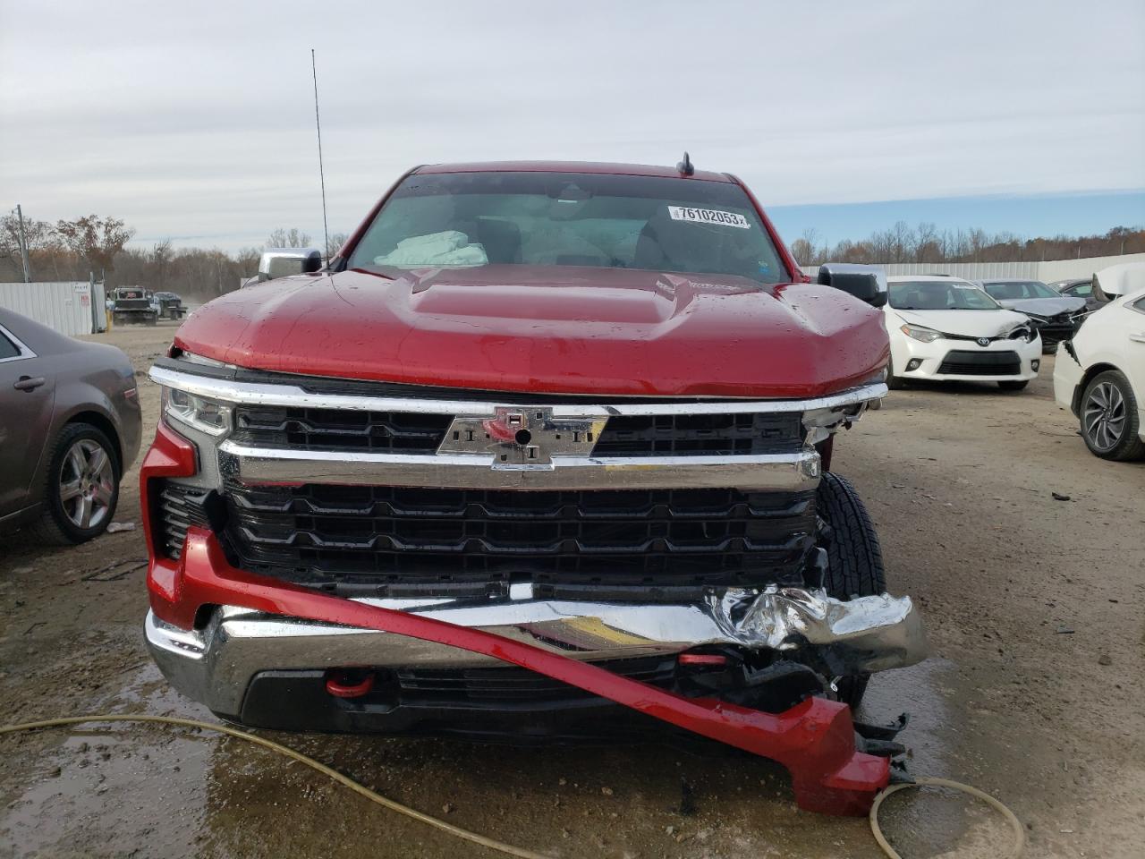 2022 CHEVROLET SILVERADO K1500 LT VIN:1GCUDDED1NZ524236