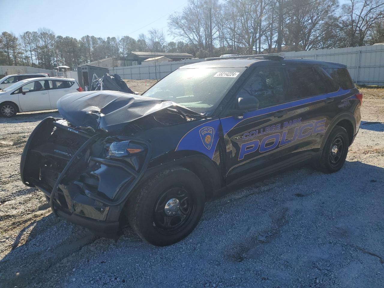 2022 FORD EXPLORER POLICE INTERCEPTOR VIN:1FM5K8AB1NGB74880