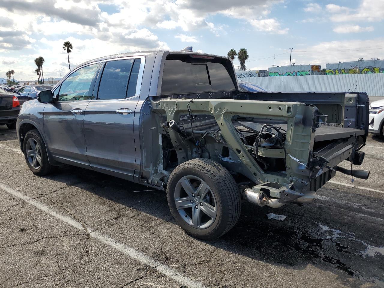 2022 HONDA RIDGELINE RTL VIN:5FPYK3F74NB014163