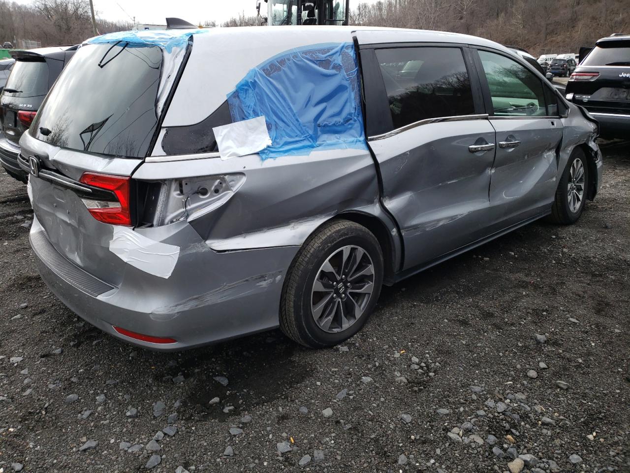 2022 HONDA ODYSSEY EXL VIN:5FNRL6H73NB060494