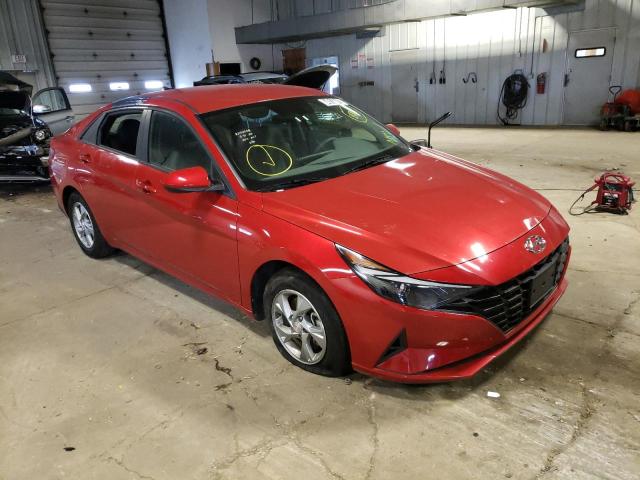 2021 HYUNDAI ELANTRA SE VIN: 5NPLL4AG0MH050722