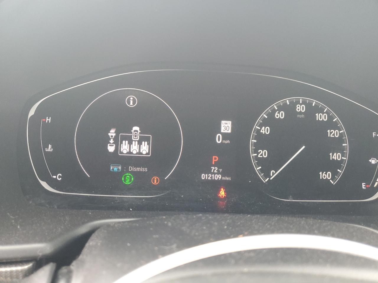 2022 HONDA ACCORD SPORT VIN:1HGCV1F33NA035768