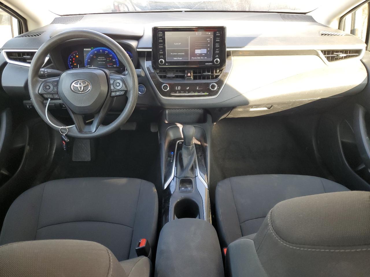 2022 TOYOTA COROLLA LE VIN:JTDEAMDE5NJ040527