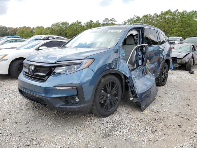 2021 HONDA PILOT SE VIN: 5FNYF5H25MB031630