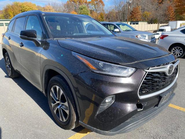 2021 TOYOTA HIGHLANDER XLE VIN: 5TDGZRAH1MS048154