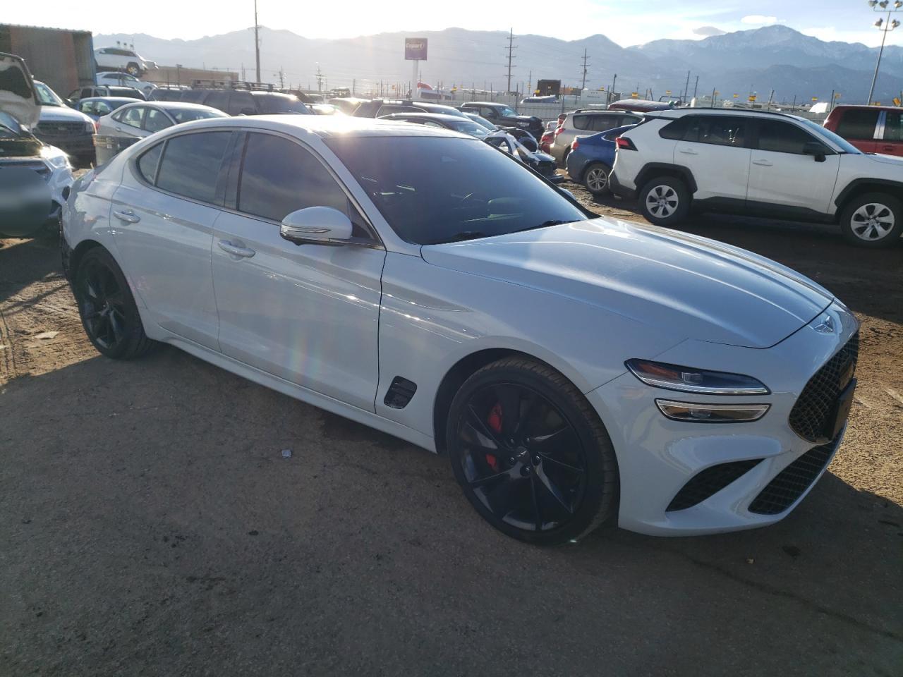 2022 GENESIS G70 BASE VIN:KMTG54TE1NU096172