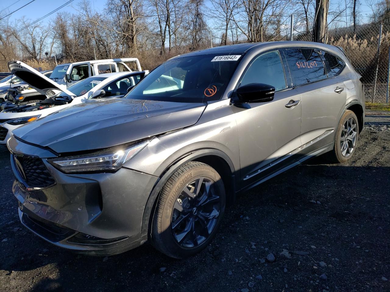 2023 ACURA MDX A-SPEC VIN:5J8YE1H09PL005786